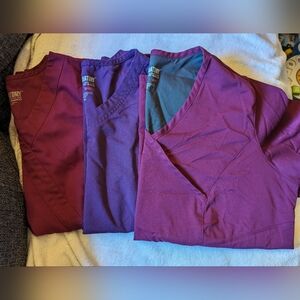 3 Grey's Anatomy Scrub Tops